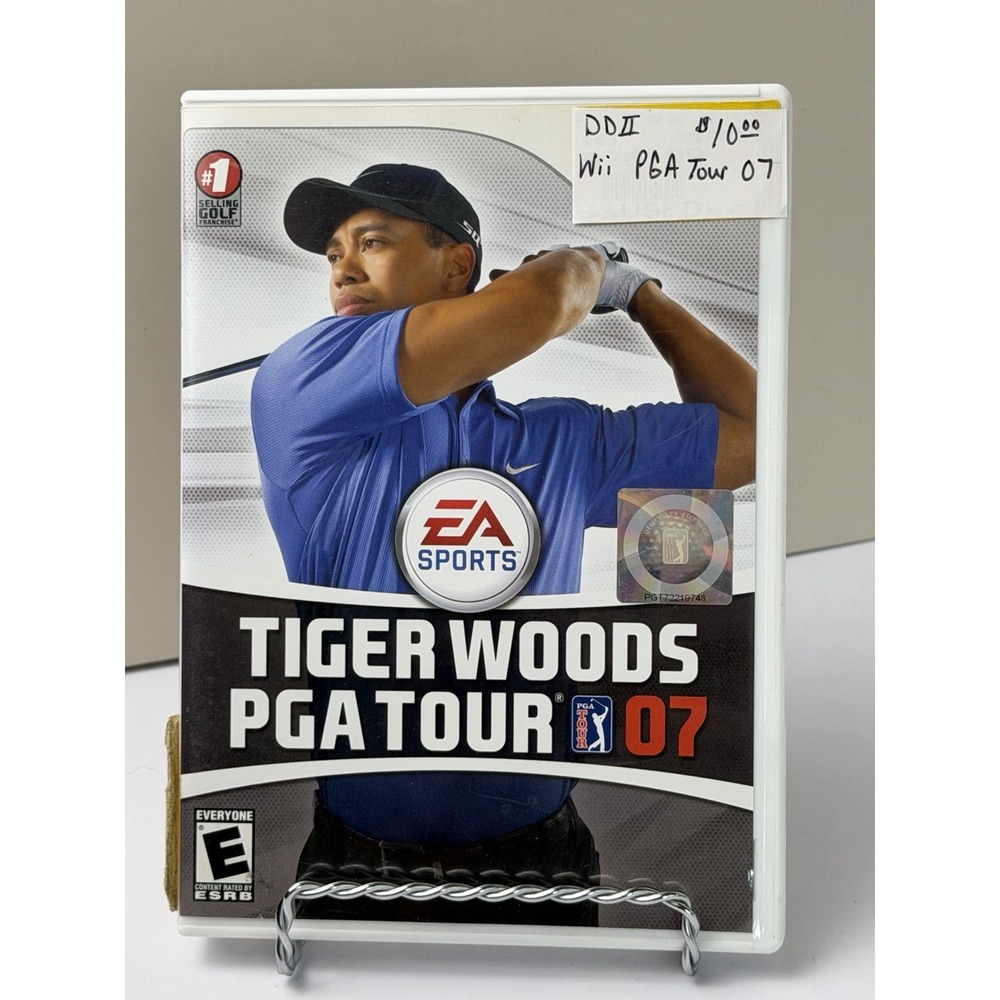 Tiger Woods PGA Tour 07 (Nintendo Wii, 2006) CIB Complete With Manual